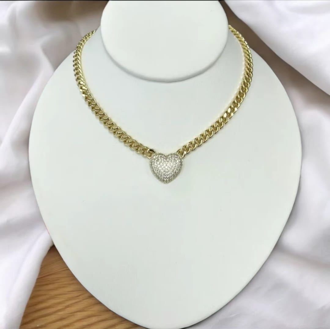 Cuban Heart Necklace