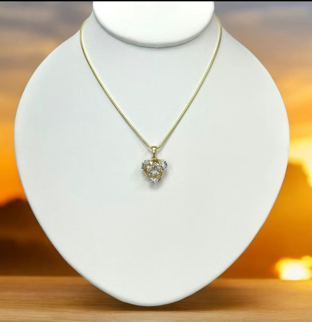 14k gold plated necklace