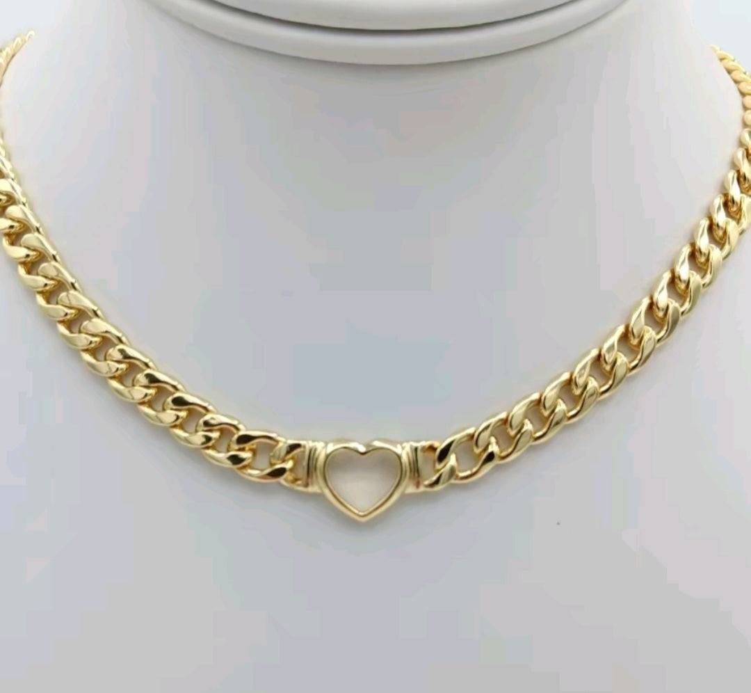 Beautiful heart necklace sets