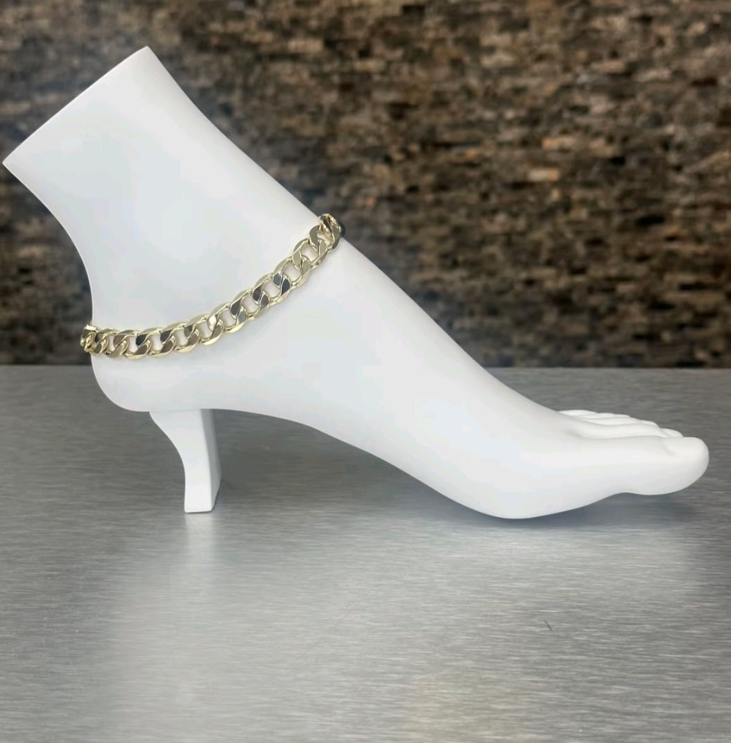 Anklet Cuban chain