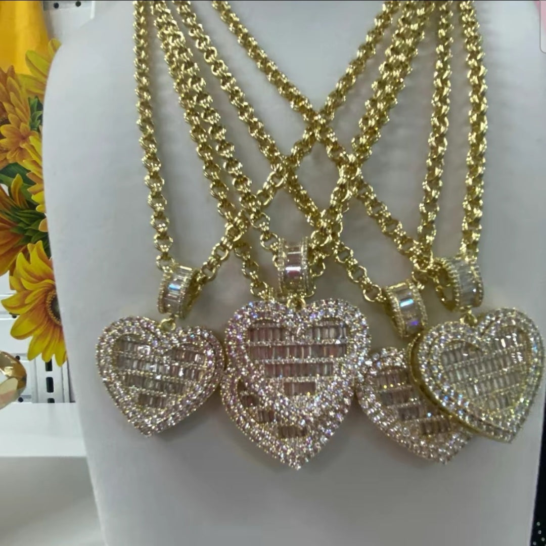 14k gold plated pendant