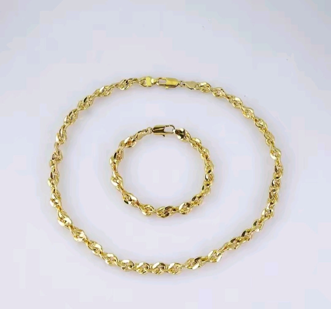 14k gold plated sets